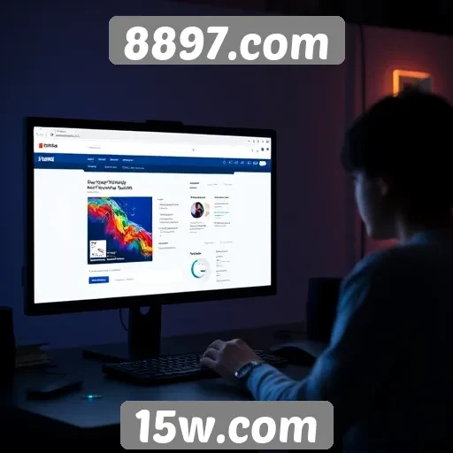 Experiência do usuário no site 8897.com
